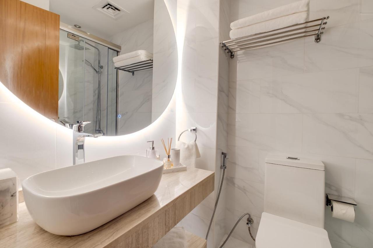 Luxury Apt - Rooftop Pool - City View 迪拜 外观 照片