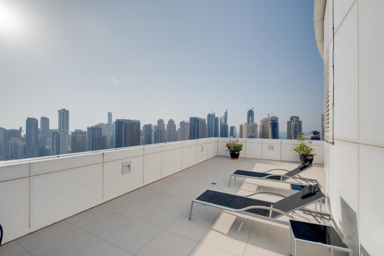 Luxury Apt - Rooftop Pool - City View 迪拜 外观 照片
