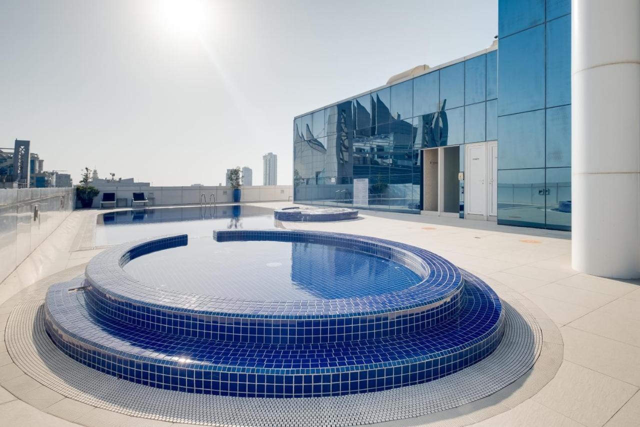 Luxury Apt - Rooftop Pool - City View 迪拜 外观 照片
