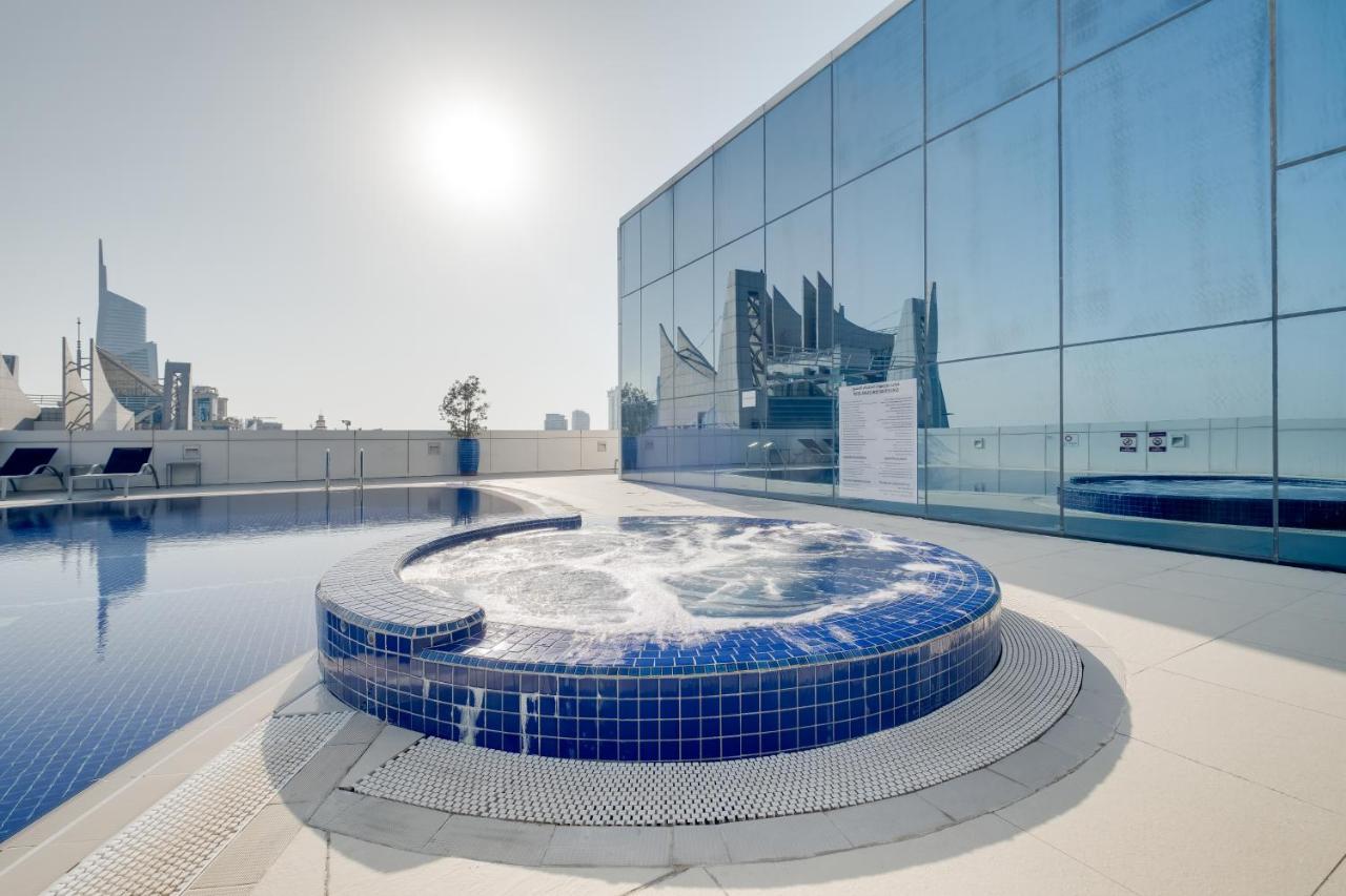 Luxury Apt - Rooftop Pool - City View 迪拜 外观 照片
