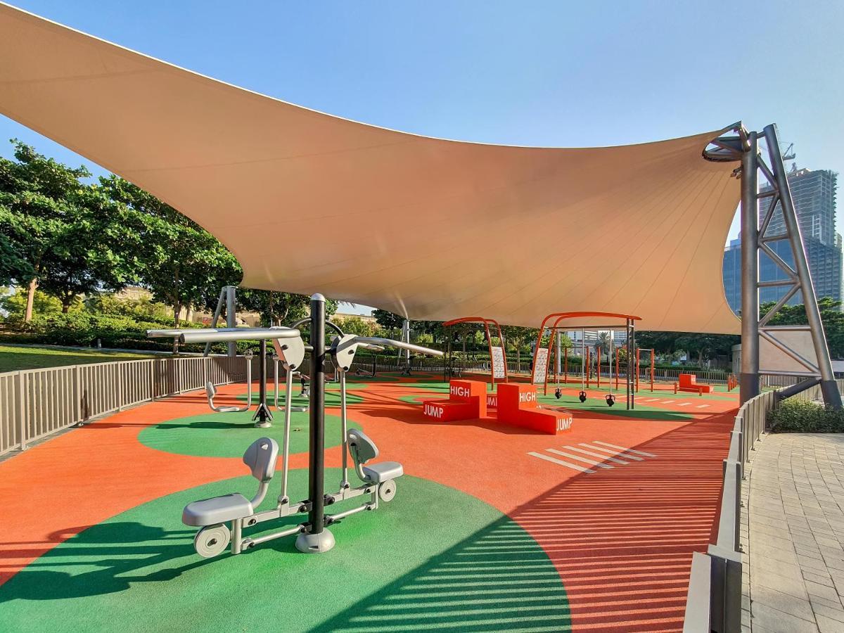 Luxury Apt - Rooftop Pool - City View 迪拜 外观 照片