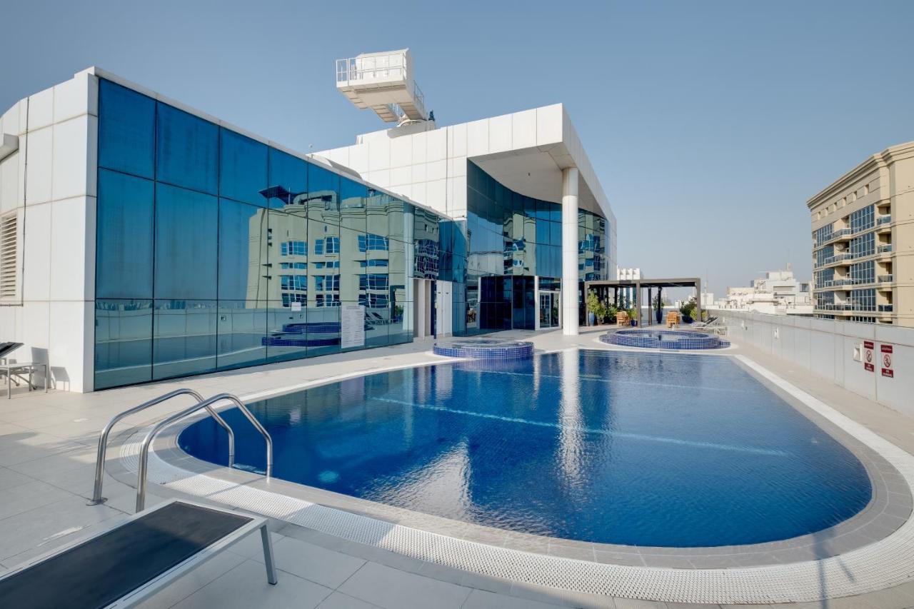 Luxury Apt - Rooftop Pool - City View 迪拜 外观 照片